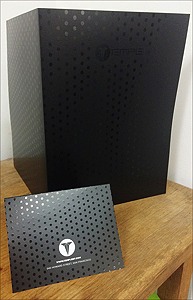 Folder & Greeting Card with Spot UV: Temple SF