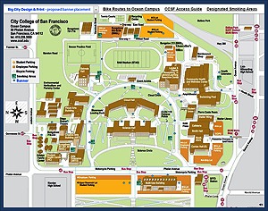 Banner Proposal Mock-Up (plan): City College of San Francisco