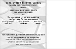 Postcard (back): 24th Street Theater Works