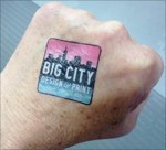 Temporary Tattoo: Big City Design & Print #2