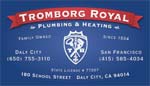 Business Card (front): Tromborg Royal