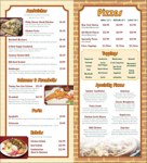 Menu (inside): Goodfella's Pizza