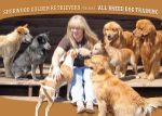 Postcard (front): Sherwood Golden Retrievers