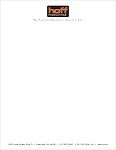 Letterhead: Hoff Productions